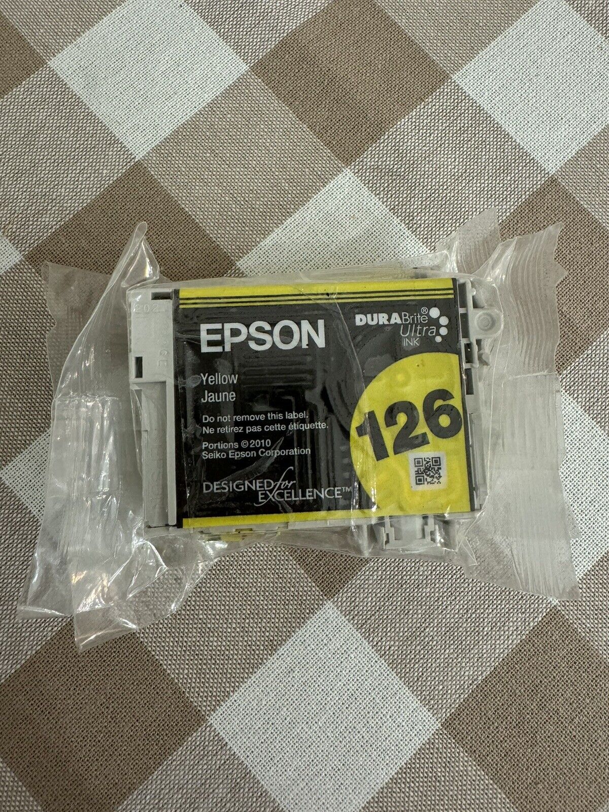 EPSON 126 DURABrite Ink Cartridge - High Capacity (Yellow) x2 NEW/SEALED