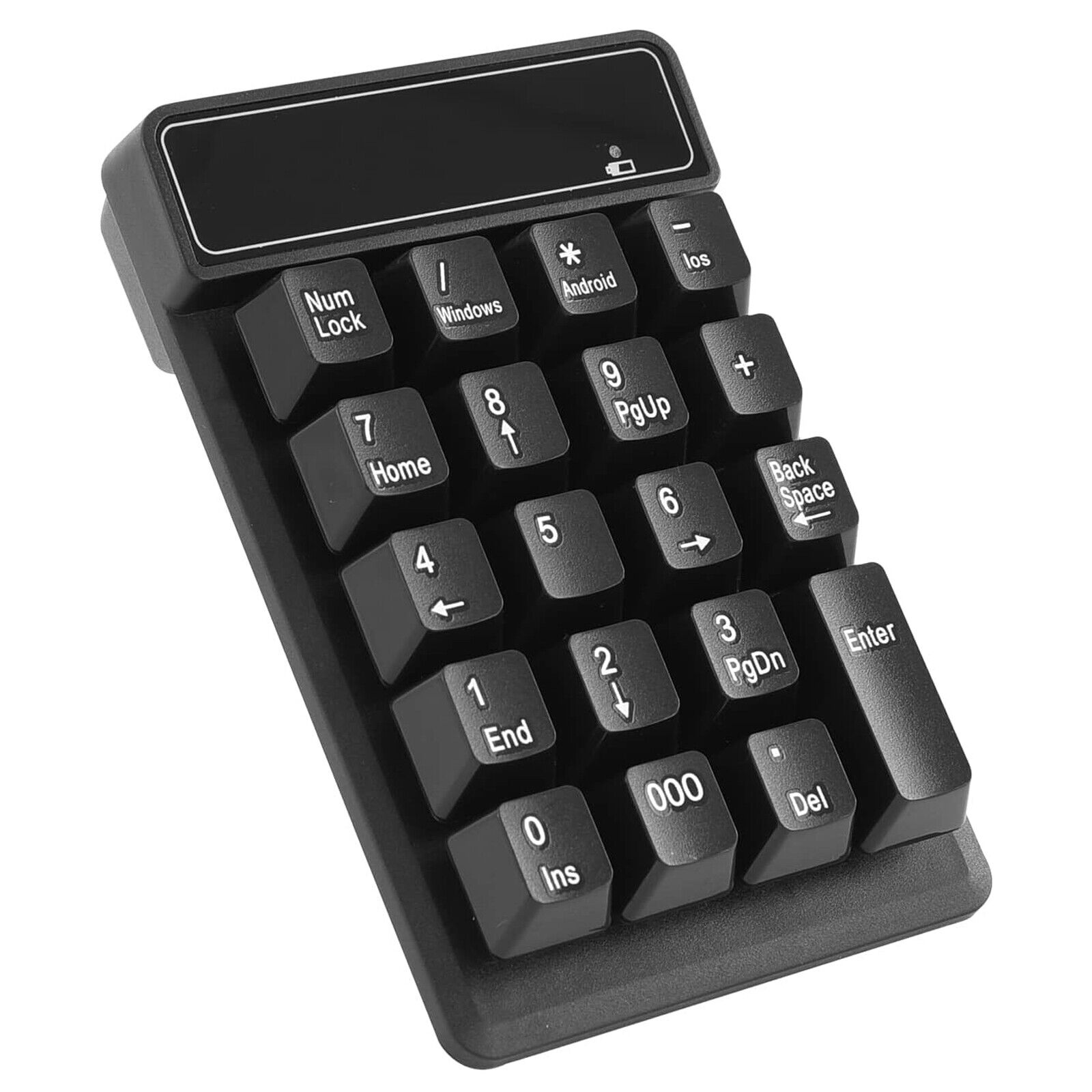 19 Keys Portable Bluetooth Numeric Keypad Number Pad Numpad for Laptop MacBook