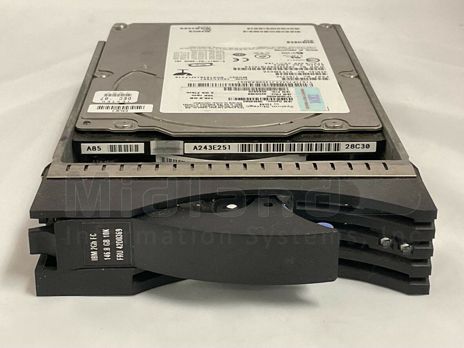 IBM 42D0369 146.8Gb 10K 2Gbps FC Disk Drive