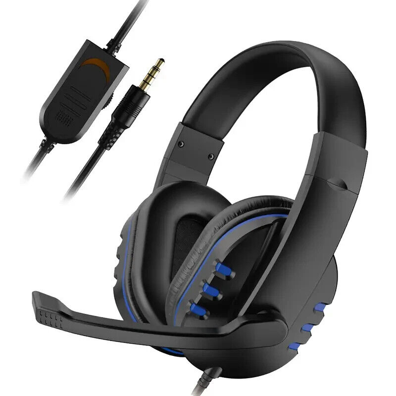 Gaming Headsets Stereo Computer  Large Headphones For Gaming PS4 PS5 XBOX Switch