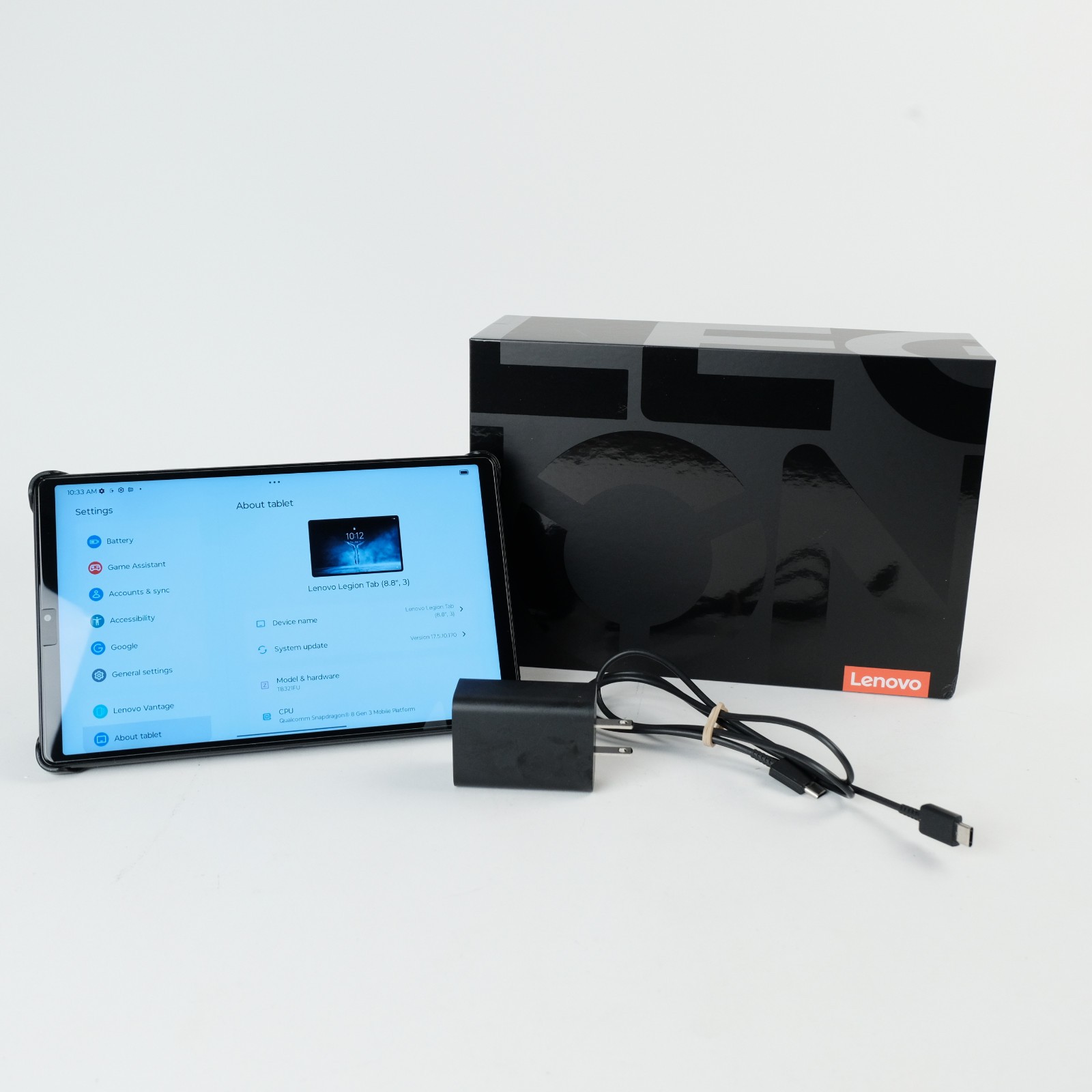 Lenovo Legion Tab Gen 3 (Y700) Gaming Tablet Snapdragon 8 Gen 3 256 GB 12GB RAM