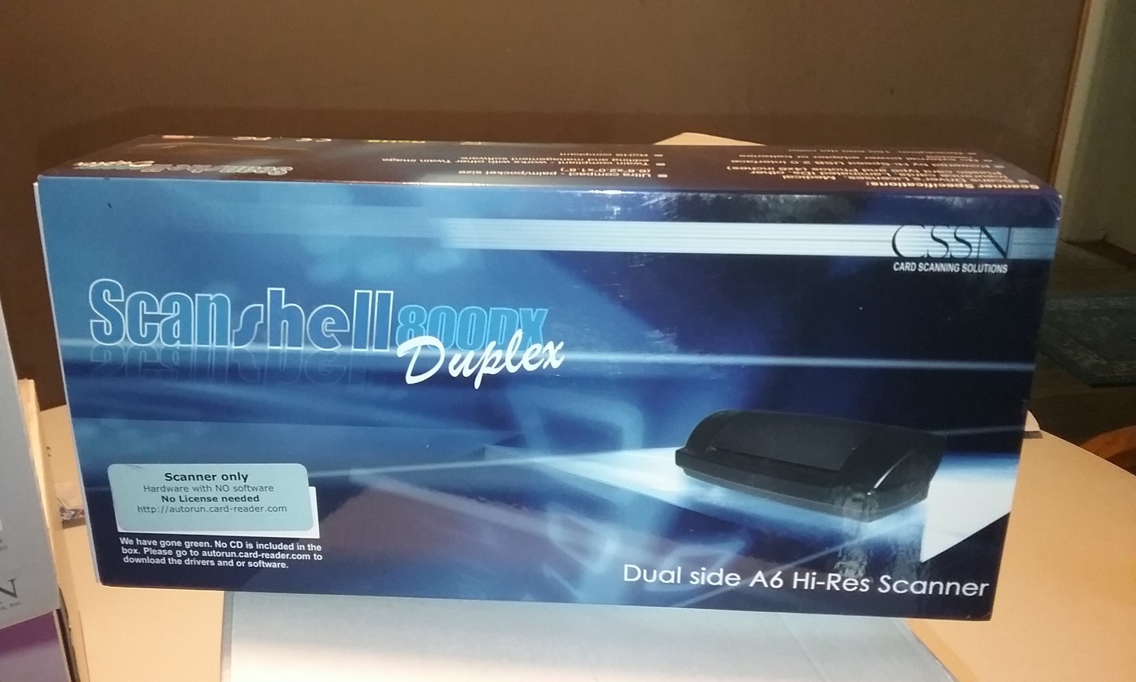 NEW ACUANT ECW SCANSHELL 800DX DUPLEX OCR SCANNER eClinical Works Ready