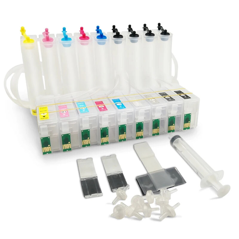 T7601-T7609 Refill Continuous Ink Supply System Ciss For Eps SC P600