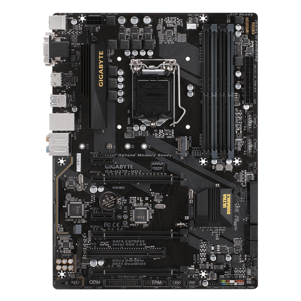 For Gigabyte GA-H270-HD3 Motherboard LGA1151 DDR4 ATX Mainboard