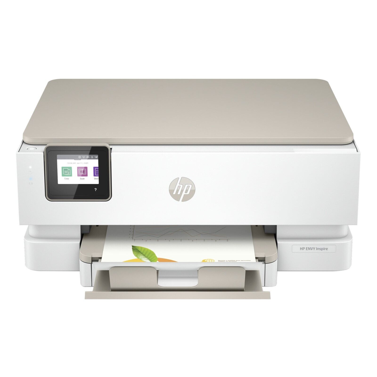 HP ENVY Inspire 7252e All in One Color InkJet Printer 2Z1C2A Very Good