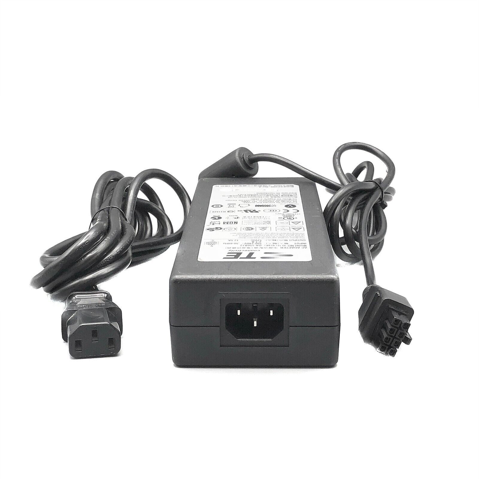 Genuine FOR TE Tyco Power Adapter DA-150A12 8 Pin US PLUG 12V 12.5A