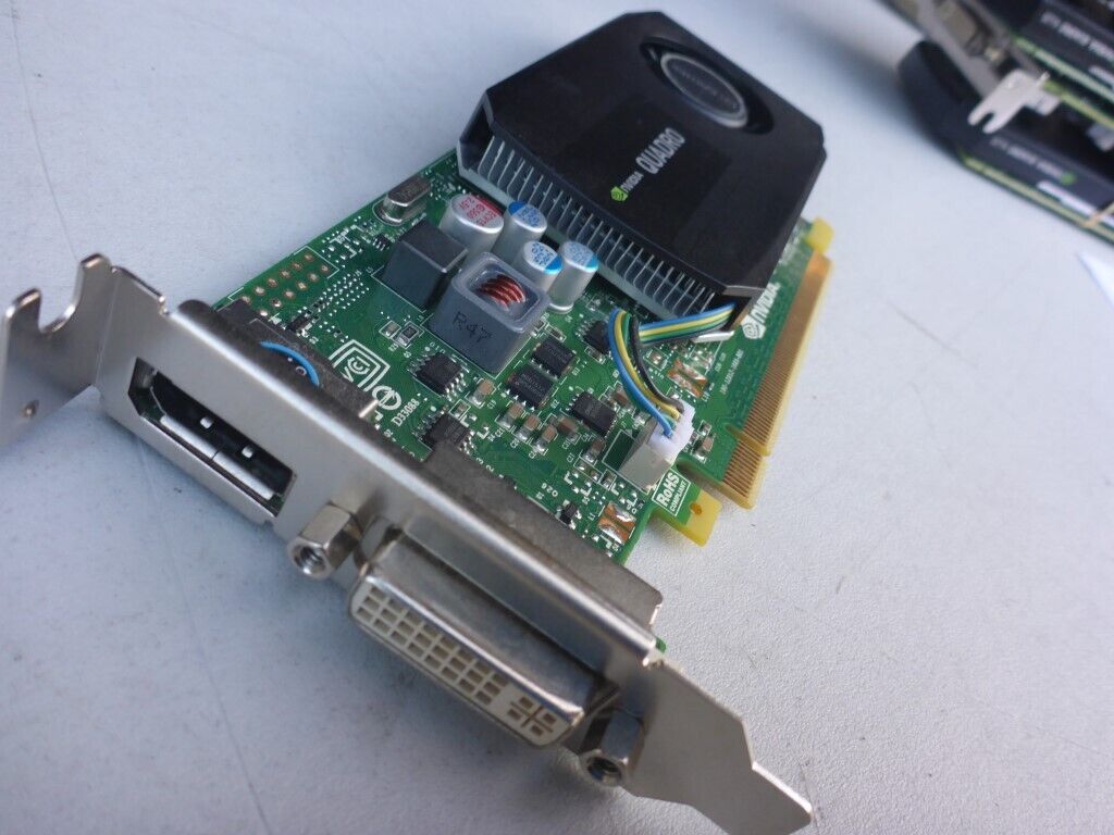 AU SELLER NVIDIA Quadro K420 PCIe 2GB DDR3 Video Card  LOW PROFILE DVI DP TESTED