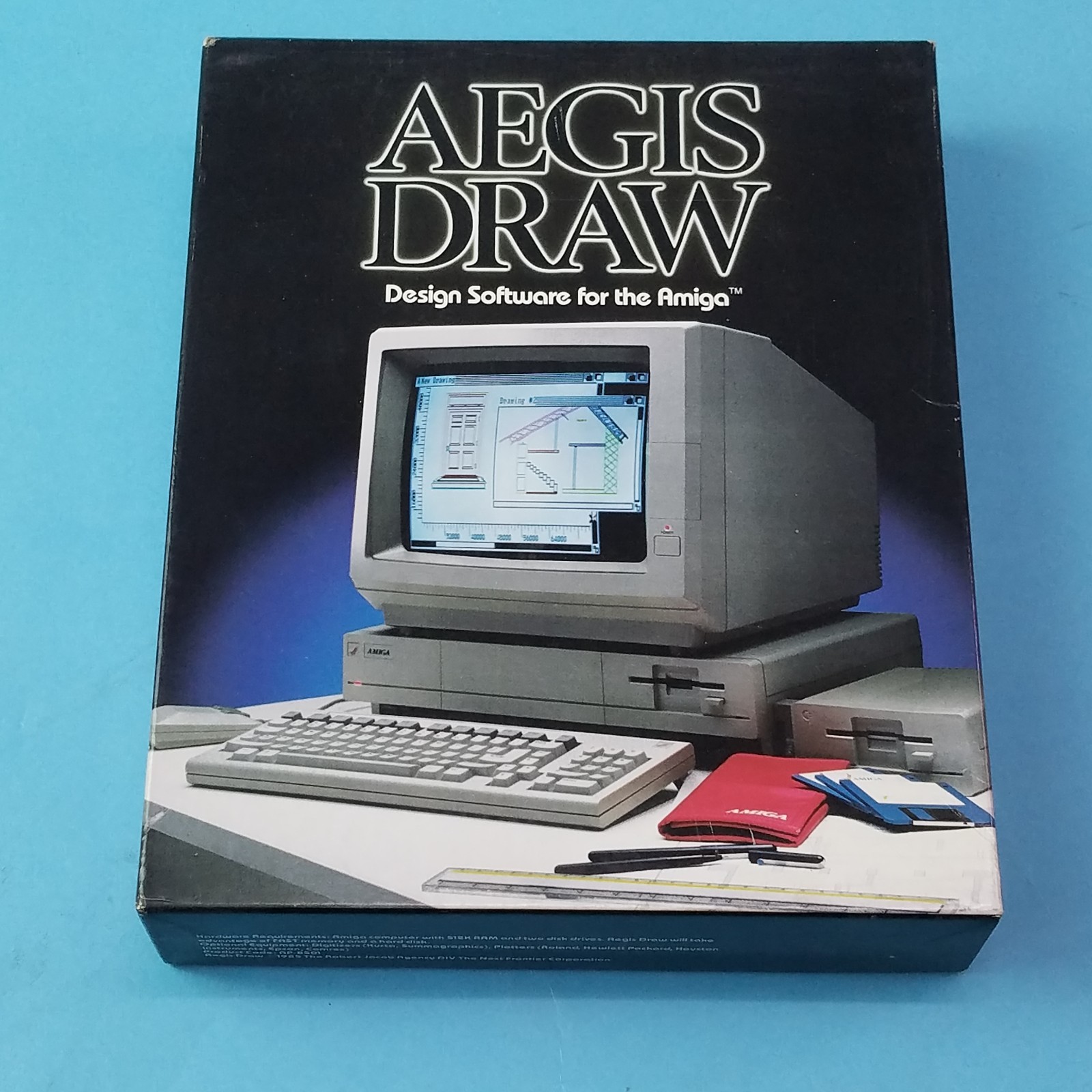 Aegis Draw A vintage design software package for Commodore Amiga computers