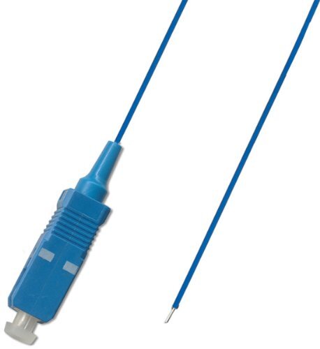 10 Pack SC Singlemode 9/125 Simplex Pigtail Fiber Optic 1M 0.9 Mil for Splice