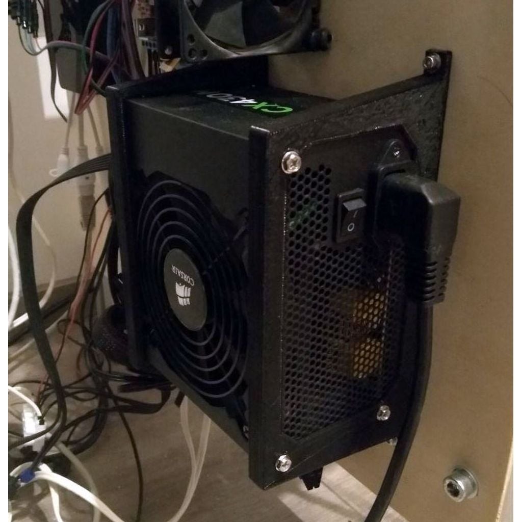 atx power supply wall mount 3d Printed