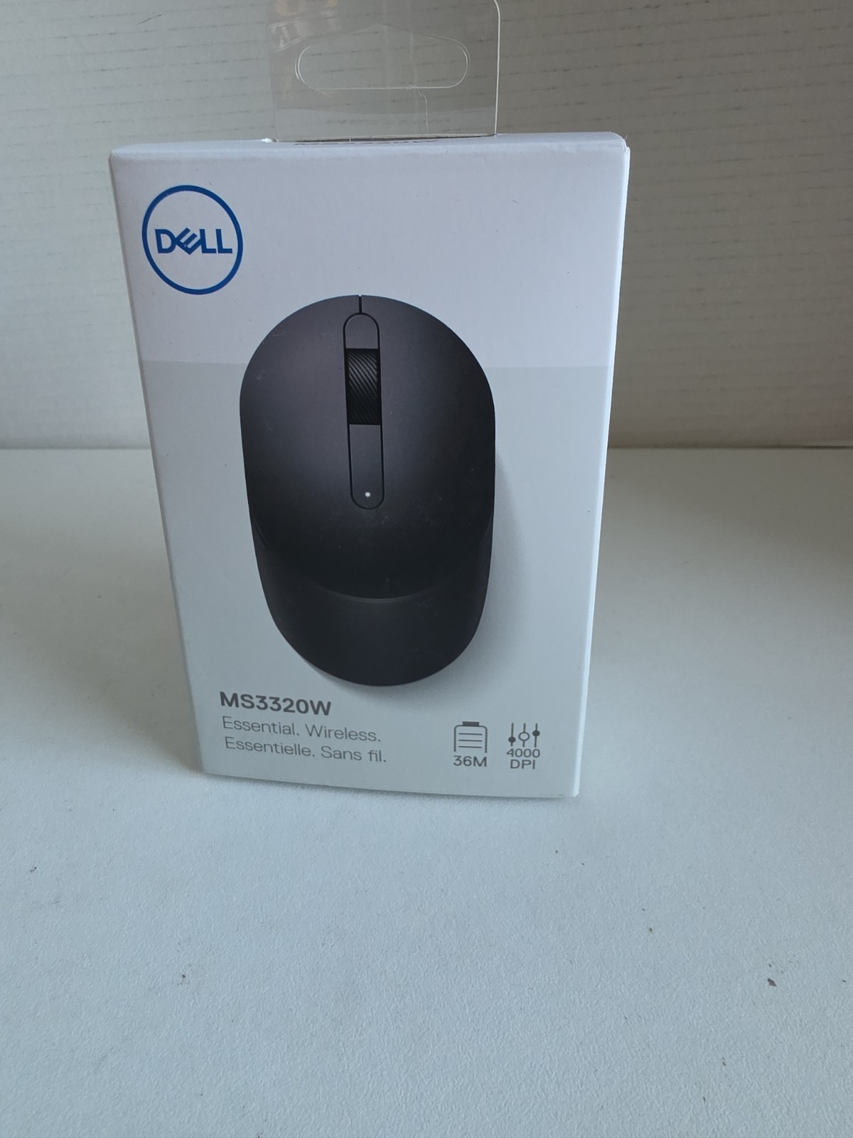 (572)Dell Mobile Wireless Mouse - MS3320W, Wireless - 2.4 GHz, Bluetooth 5.0