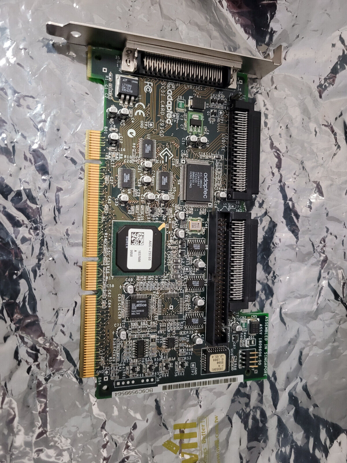 ADAPTEC ASC-29160 ULTRA-160 SCSI ADAPTER HBA 64/32 BIT PCI CONTROLLER CARD