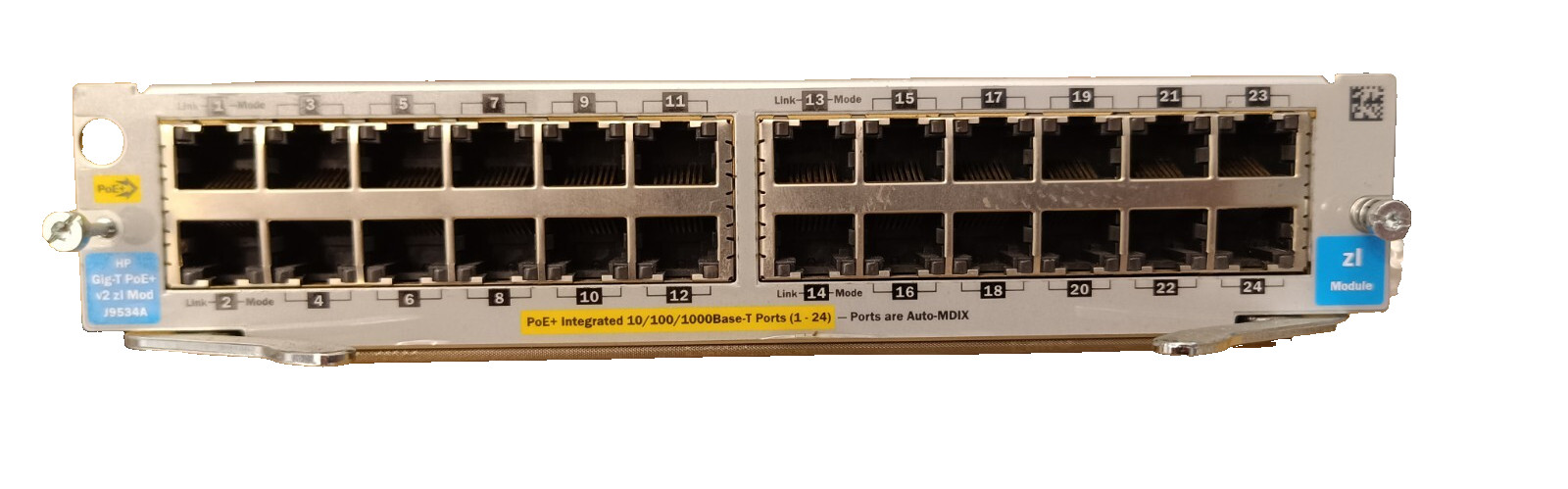 HP ProCurve J9534A Expansion Module HP 24-Port Gig-T PoE+ v2 zl Module