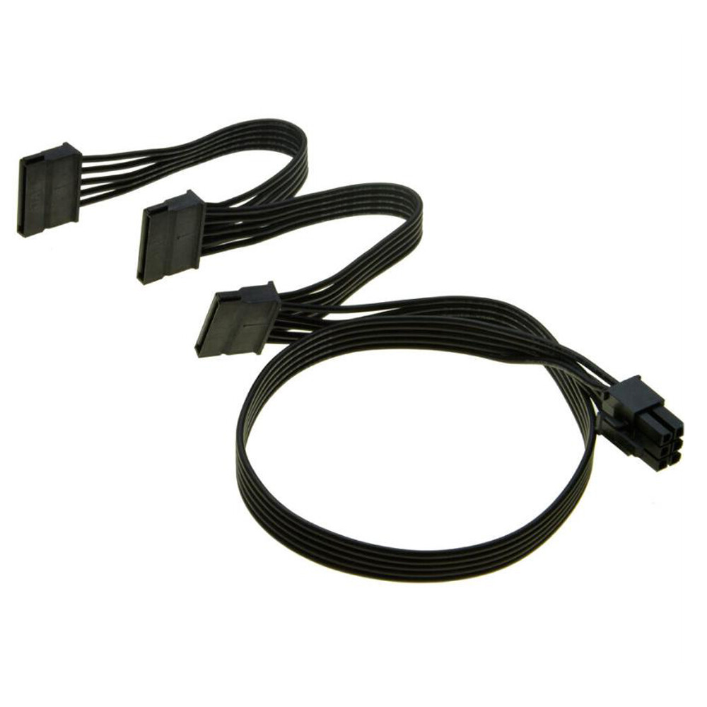 SATA Power Cable for Seasonic/Antec PSUs, BTC Mining & HDD Splitter 18.7-inch