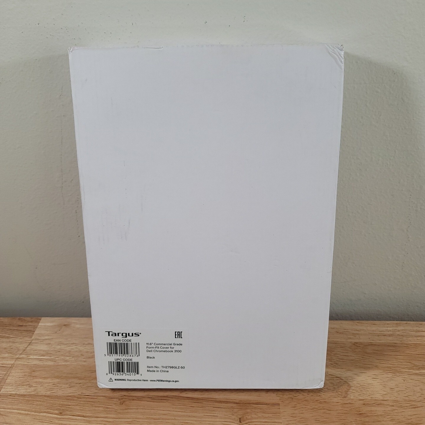 Targus Thz798Glz 11.6In Black Commercial Grade Form-Fit Cover Dell Chromebook