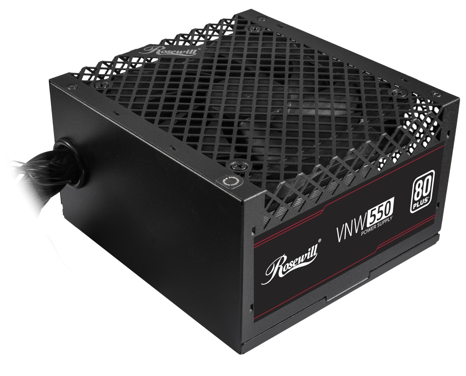 Rosewill VNW 550W 80+ White Certified, NonModular Active PFC Design, LowNoise...
