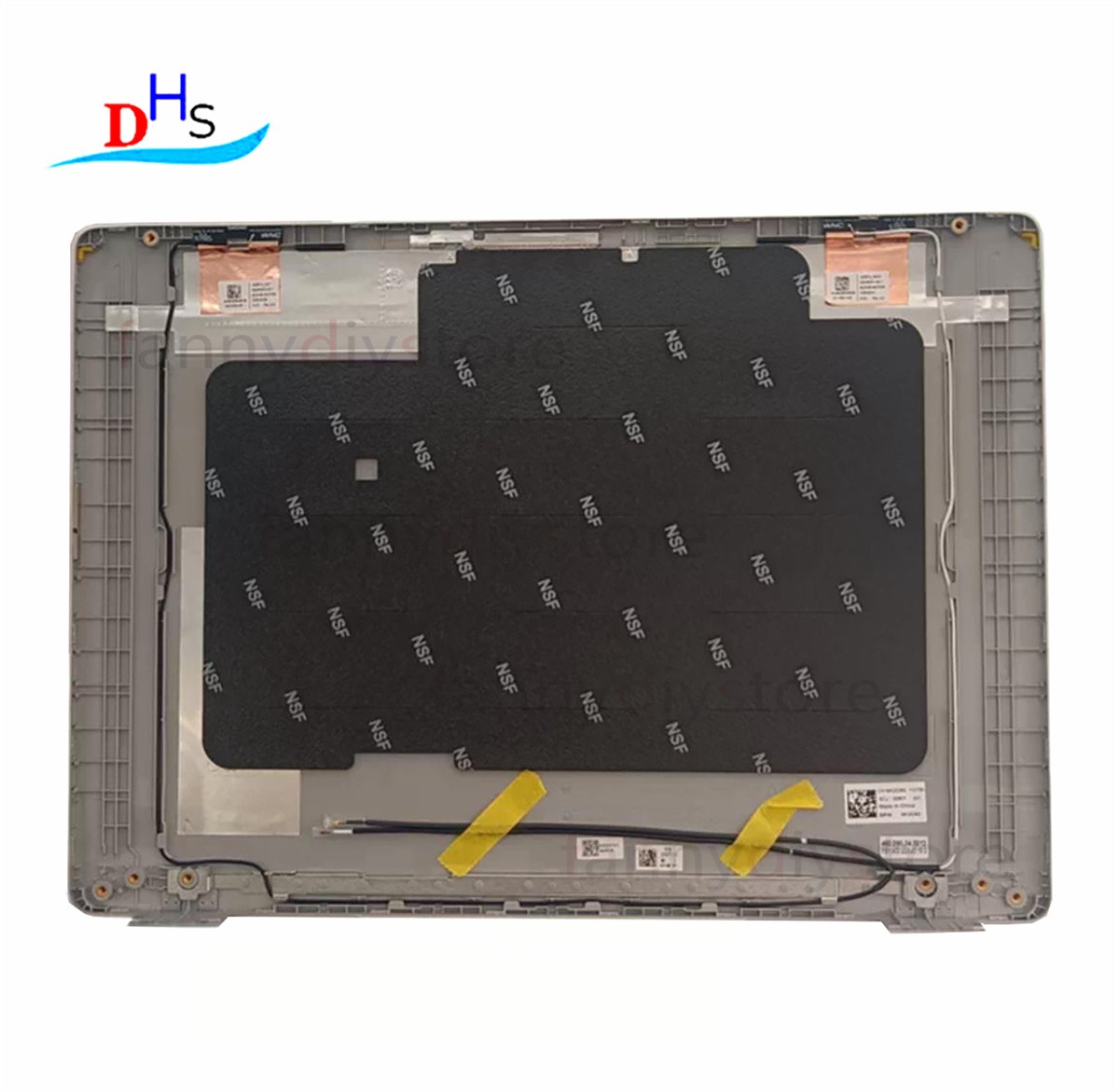 0K2C6C Dell Pro 14 PC14250 LCD Rear Top Lid Back W/antenna IR K2C6C Silver
