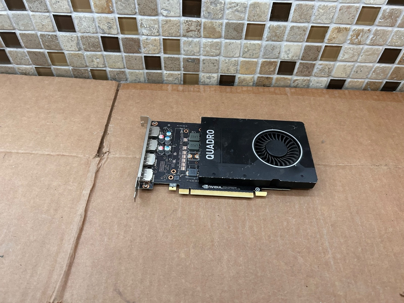 DELL NVIDIA Quadro P2200 5GB GDDR5X PCIe x16 Graphics Card 4x DisplayPort 0PX8M5