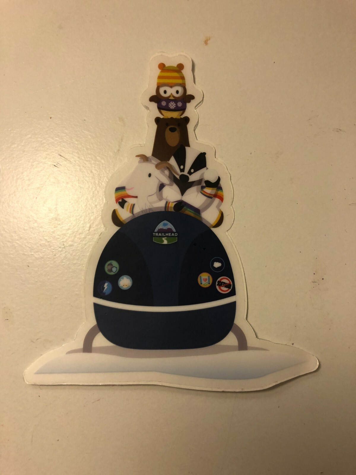 Rare Salesforce Cody, Cloudy and Ernie Capsule Sticker