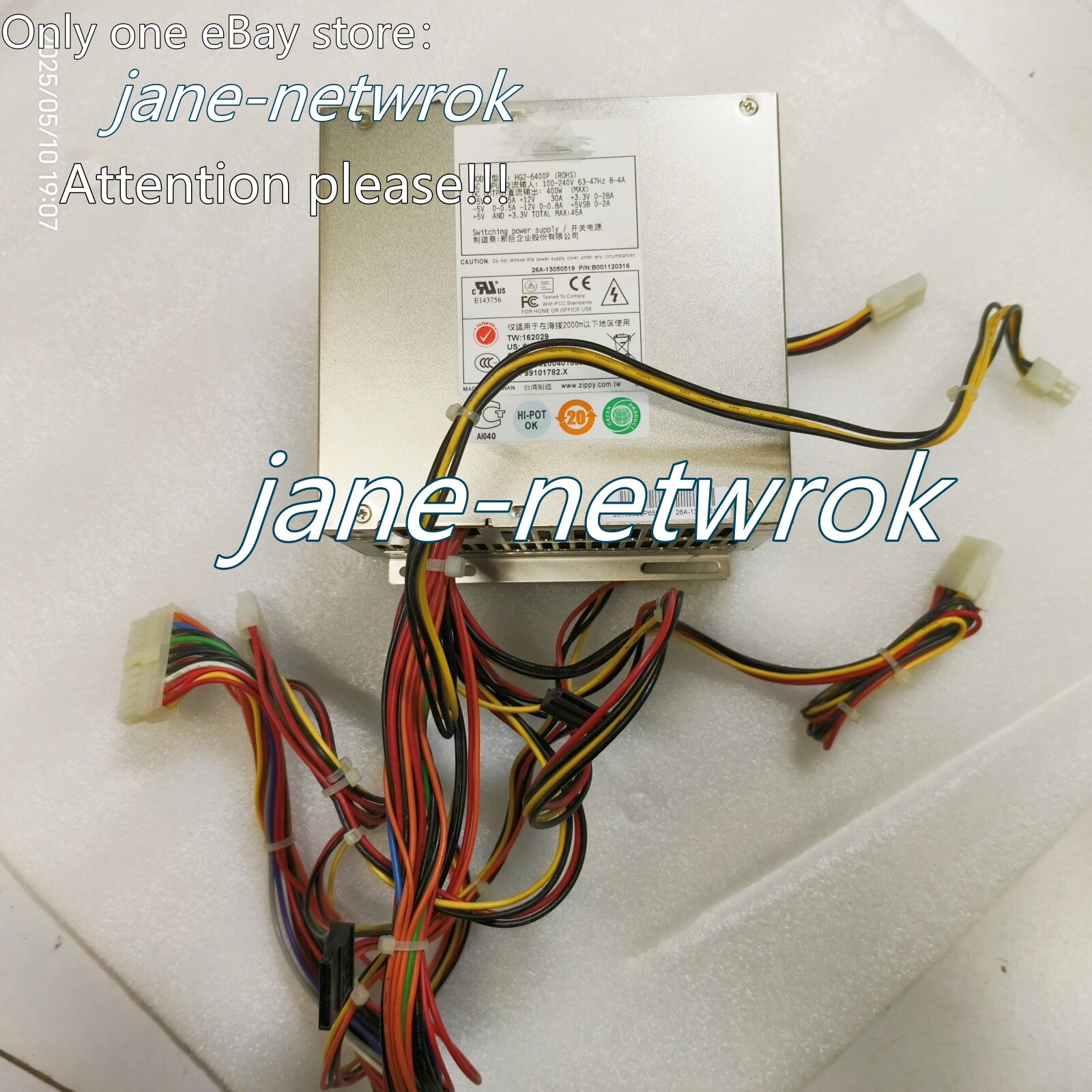 1pc 100% tested HG2-6400P (ROHS) via DHL or Fedex shipping