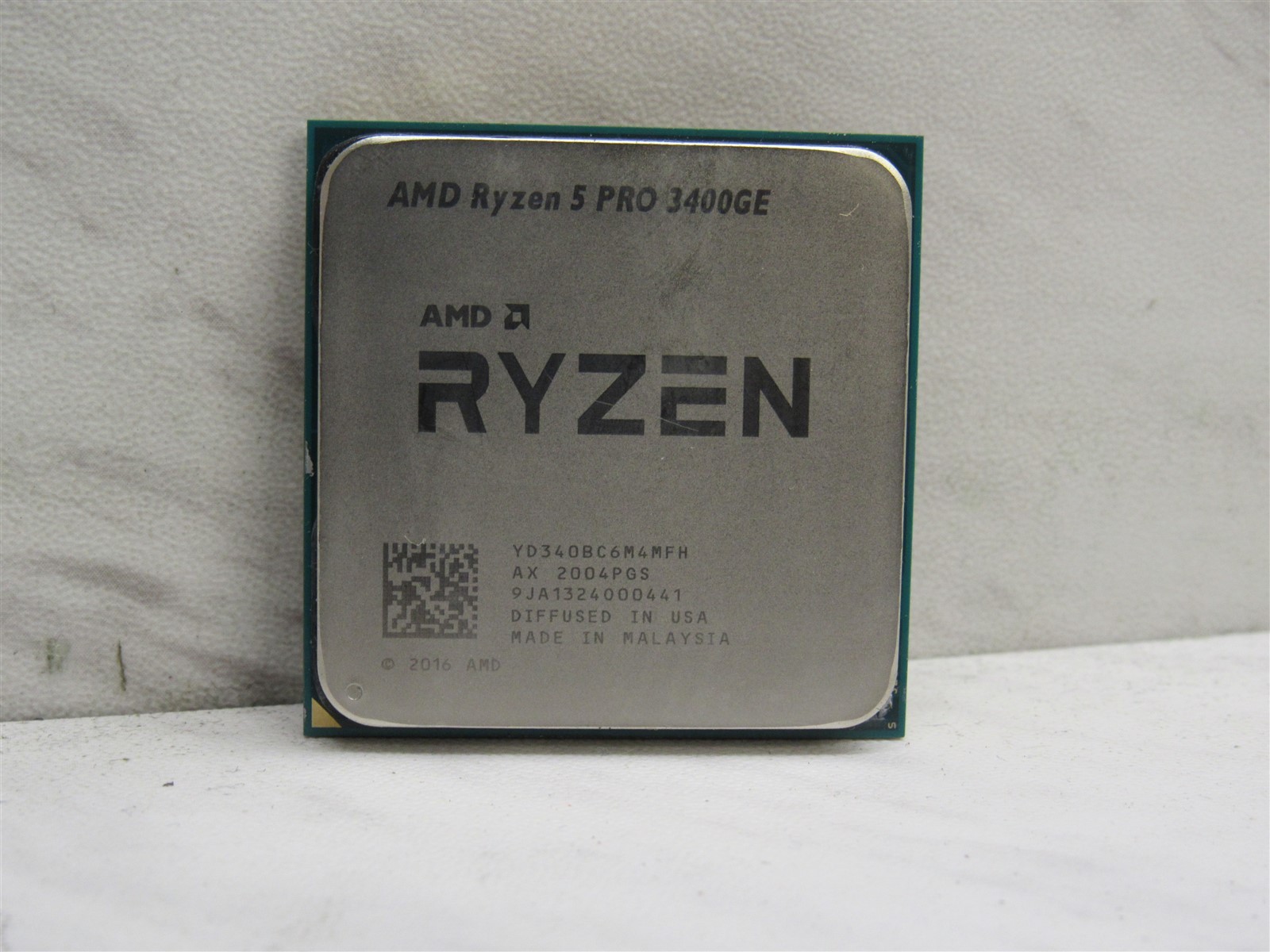 AMD RYZEN 5 PRO 3400GE 3.3GHz QUAD CORE CPU PROCESSOR YD340BC6M4MFH