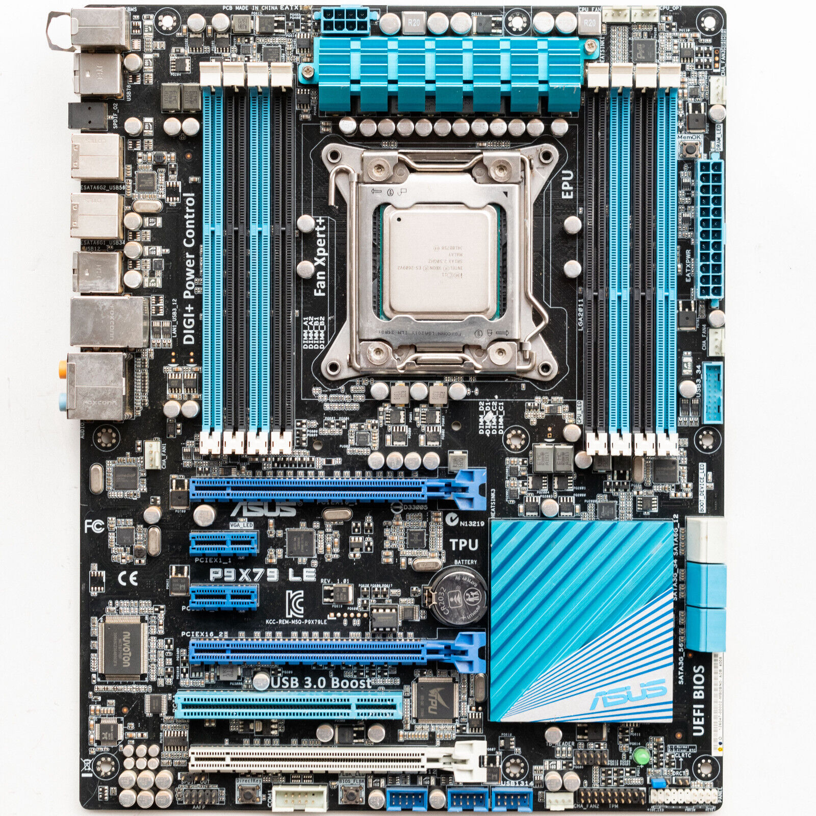 Asus P9X79 LE LGA2011 X79 Motherboard ATX DDR3 Ivy Bridge-E i7 Xeon Ready