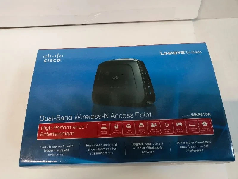 Linksys by Cisco WAP610N Dual-Band Wireless-N Access Point {6B/B3}