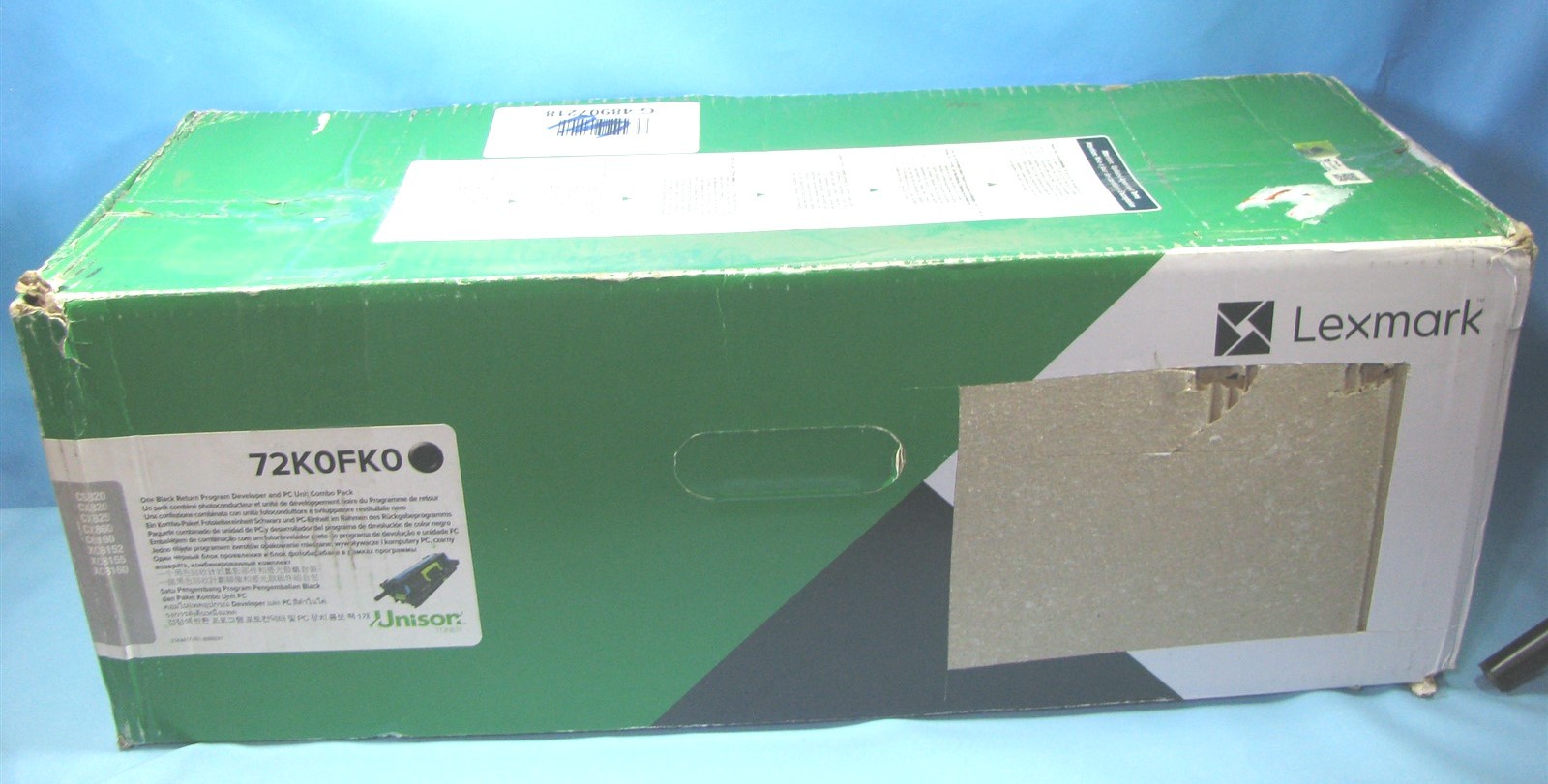 GENUINE LEXMARK 72K0FK0 - BLACK DEVELOPER AND PC UNIT COMBO PACK - 