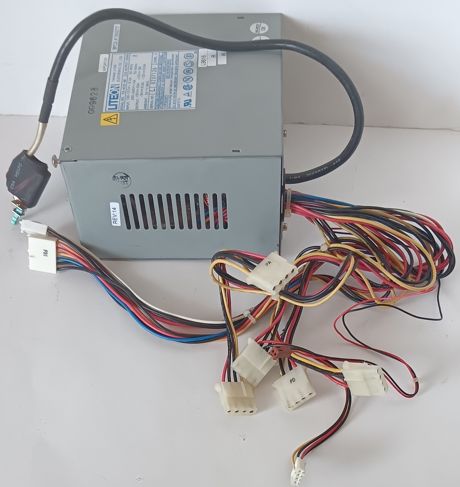 LITEON PA-4022-6B SWITCHING AT POWER SUPPLY PSU PACKARD BELL Multimedia D135 VTG