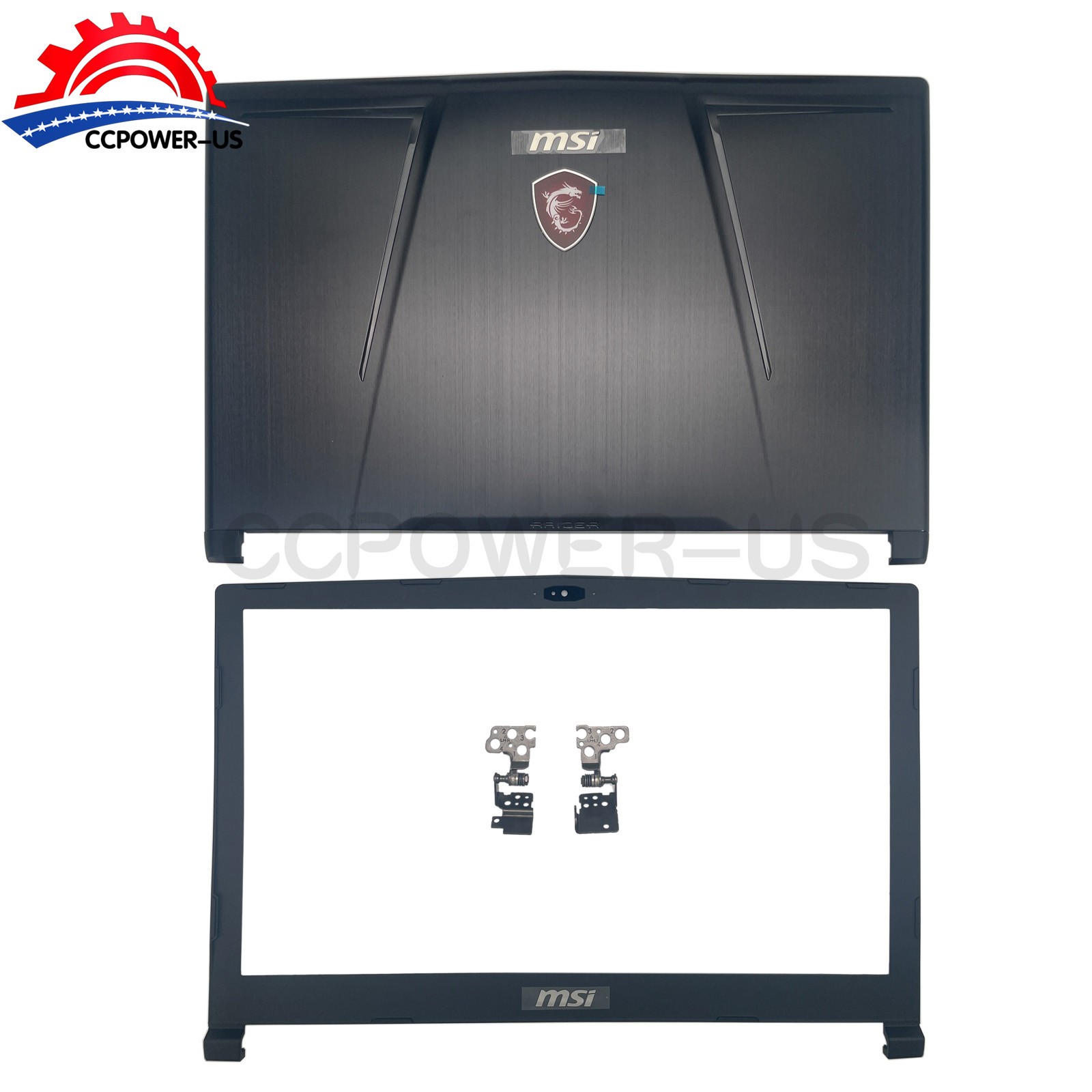 New For MSI GE63 Raider RGB 8RE 8RF 9SG 9SF MS-16P5 Back Cover Bezel Hinges