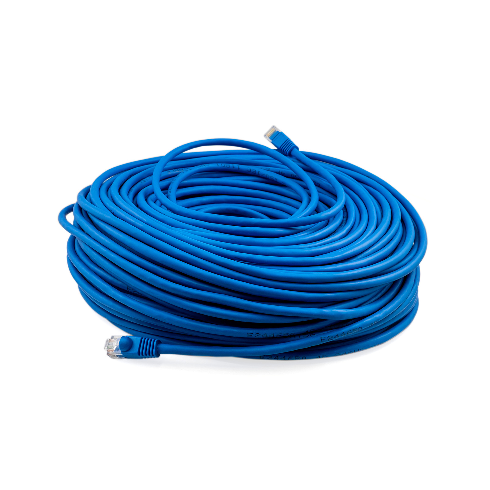 PTC Blue Cat 5e Patch Internet Ethernet LAN Network Cable 100\' ft.