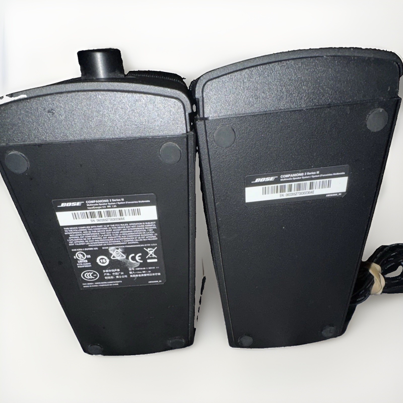 Bose Companion 2 2.0 Channel Portable Speaker System