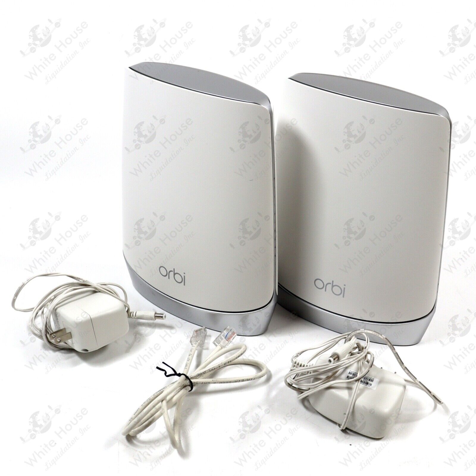 NETGEAR - Orbi 750 Series AX4200 Tri-Band Mesh Wi-Fi 6 System (2-pack) - White