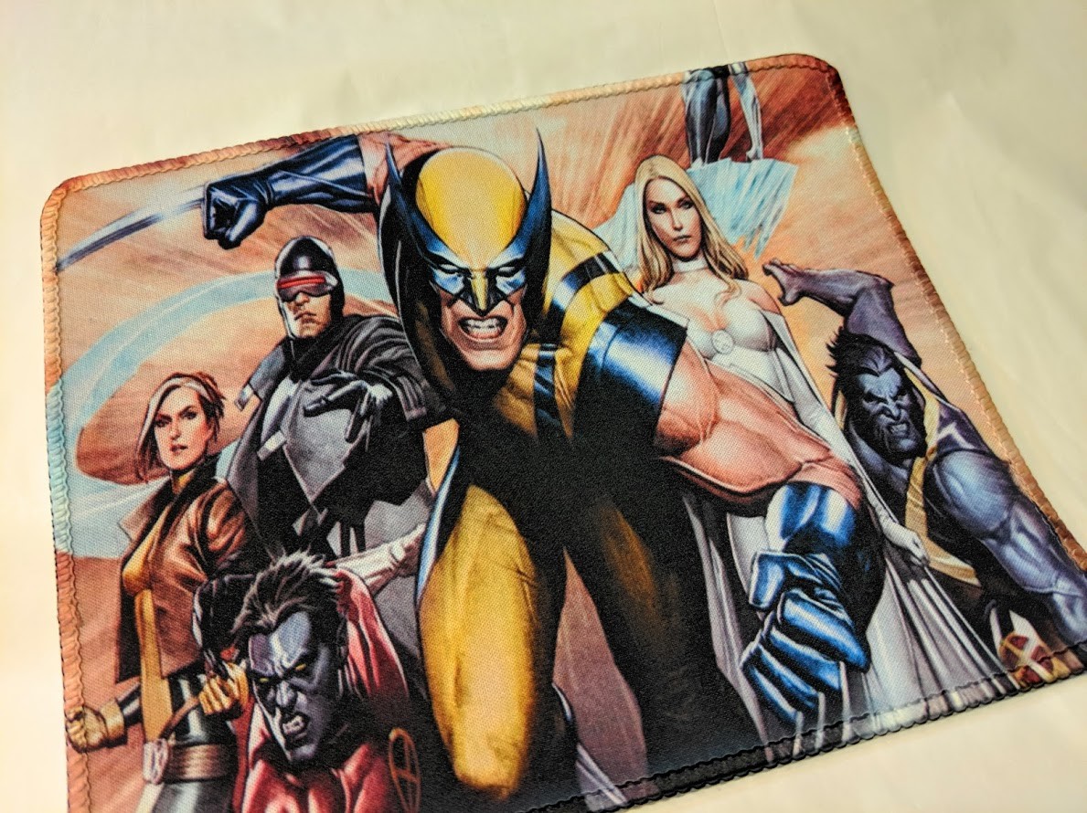 Marvel comics X-MEN Xmen Wolverine emma frost beast cyclops rogue MOUSE PAD 9x7"