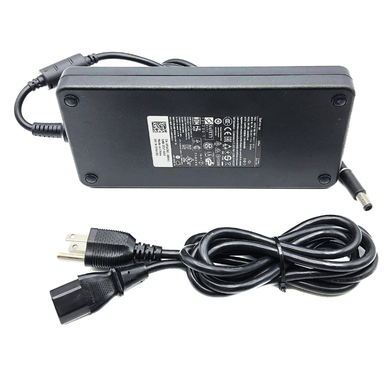 AC Adapter 240W for Dell PR02X Latitude Precision E-Port Plus Dock Station