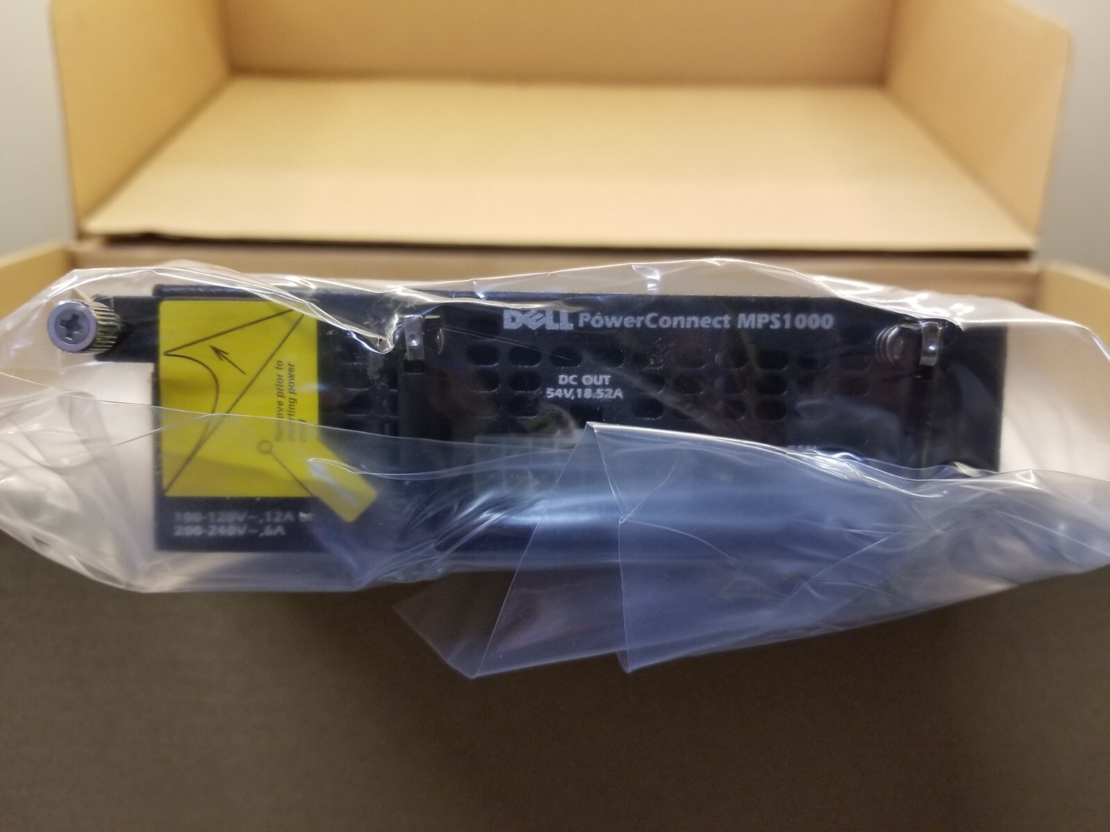 NEW Dell PowerConnect MPS1000 1000 Watt External Redundant Power Supply 0GCJVY