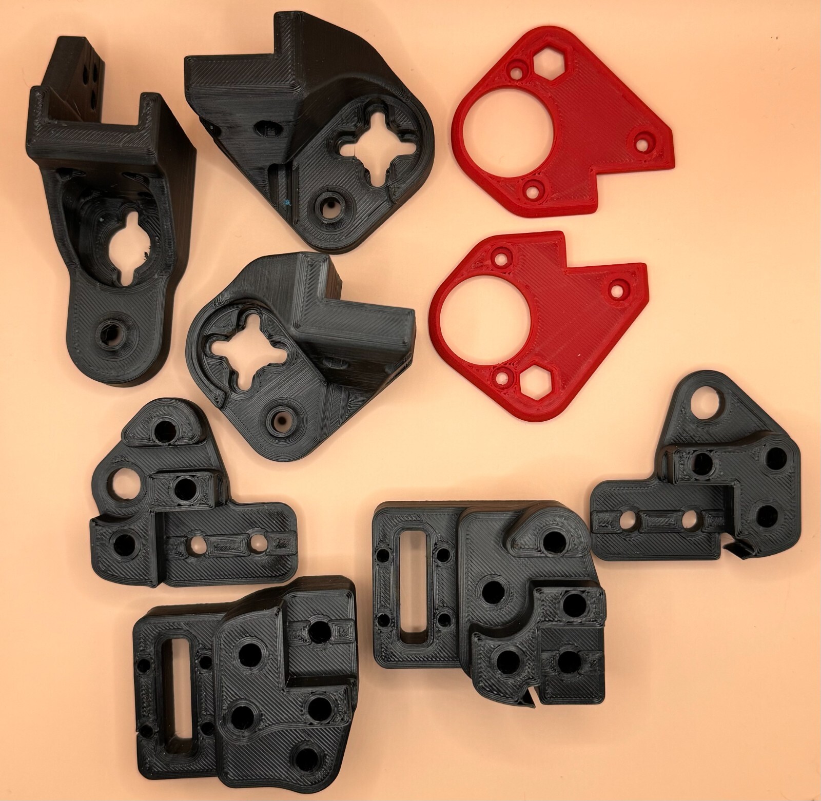 Voron Trident Functional Parts Printed Parts Kit