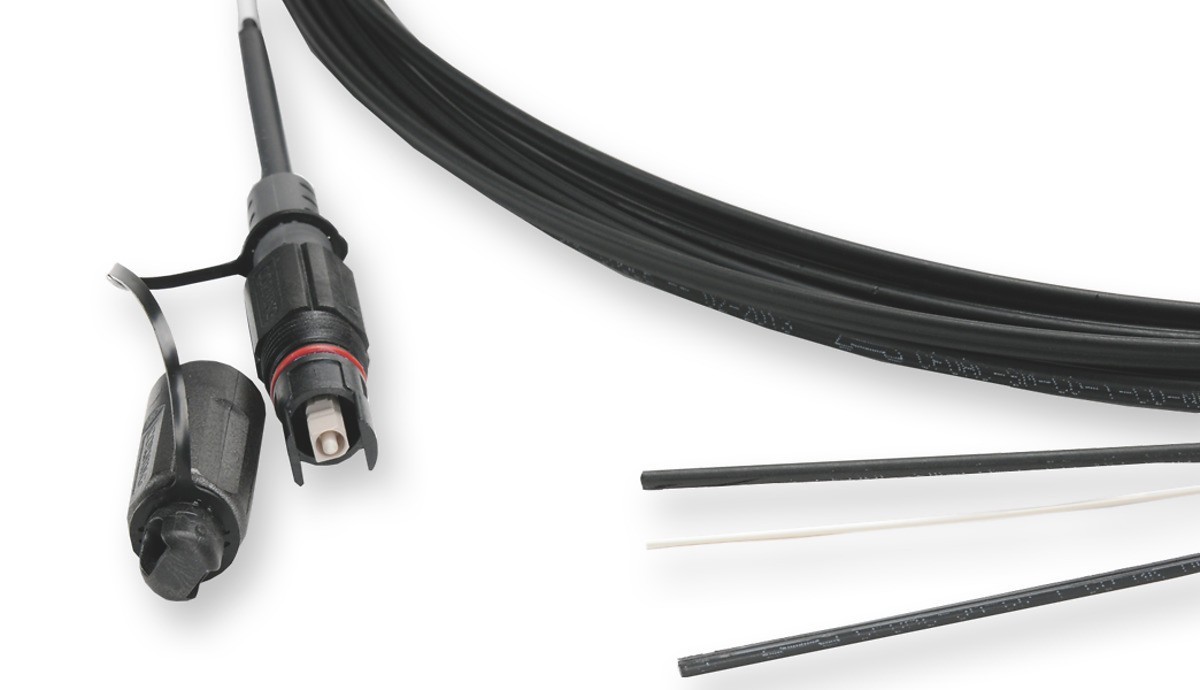 Corning Equiv Opti tap SCAPC  flat drop cable dry no gel dielectric 400FT NEW