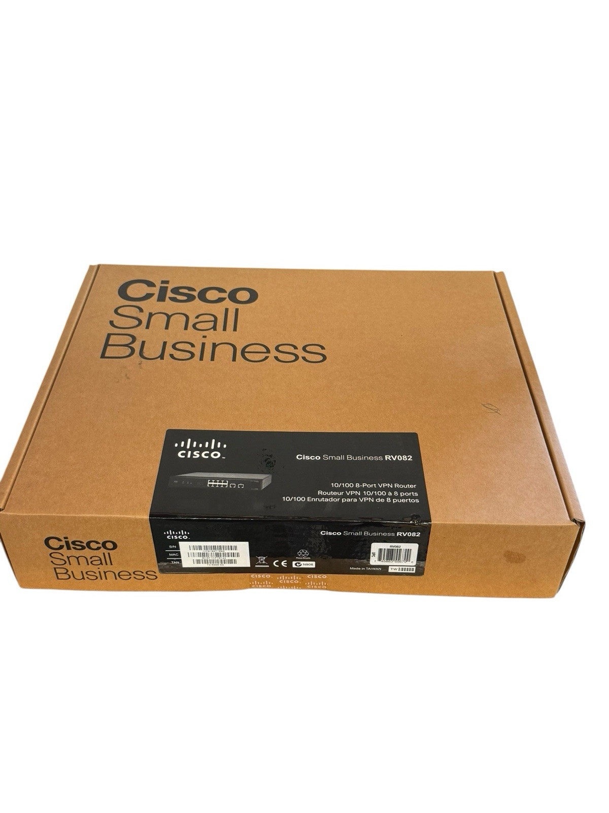 Cisco RV082 10/100 8 Port VPN Router Brand New Sealed 