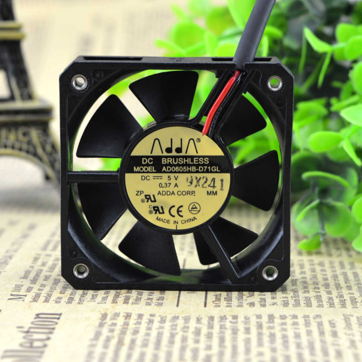 ADDA 6015 DC5V 0.37A AD0605HB-D71GL 6CM Switch Industrial Cooling Fan Small