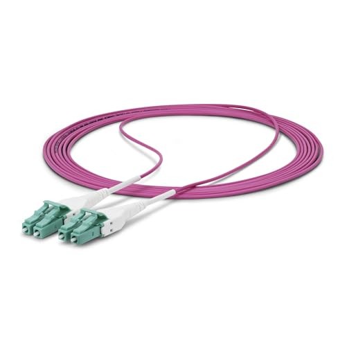 Startech OM4RLCLC20M OM4 LC/LC MULTIMODE FIBER CABLE UNIBOOT/OFNR RISER/100G - 5