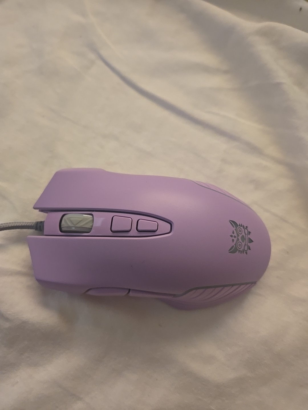 ONIKUMA CW905 Pink Wired RGB Gaming Mouse  PC Computer