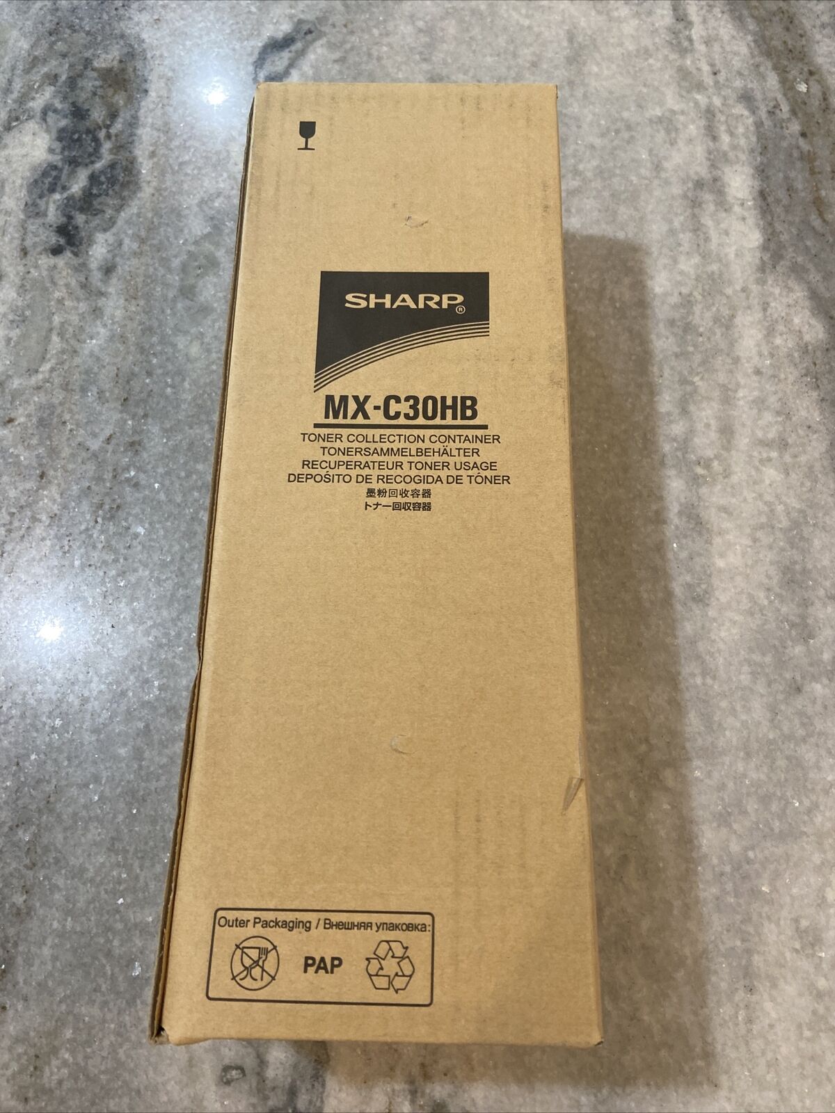 NEW Genuine Sharp MX-C30HB Toner Collection Container