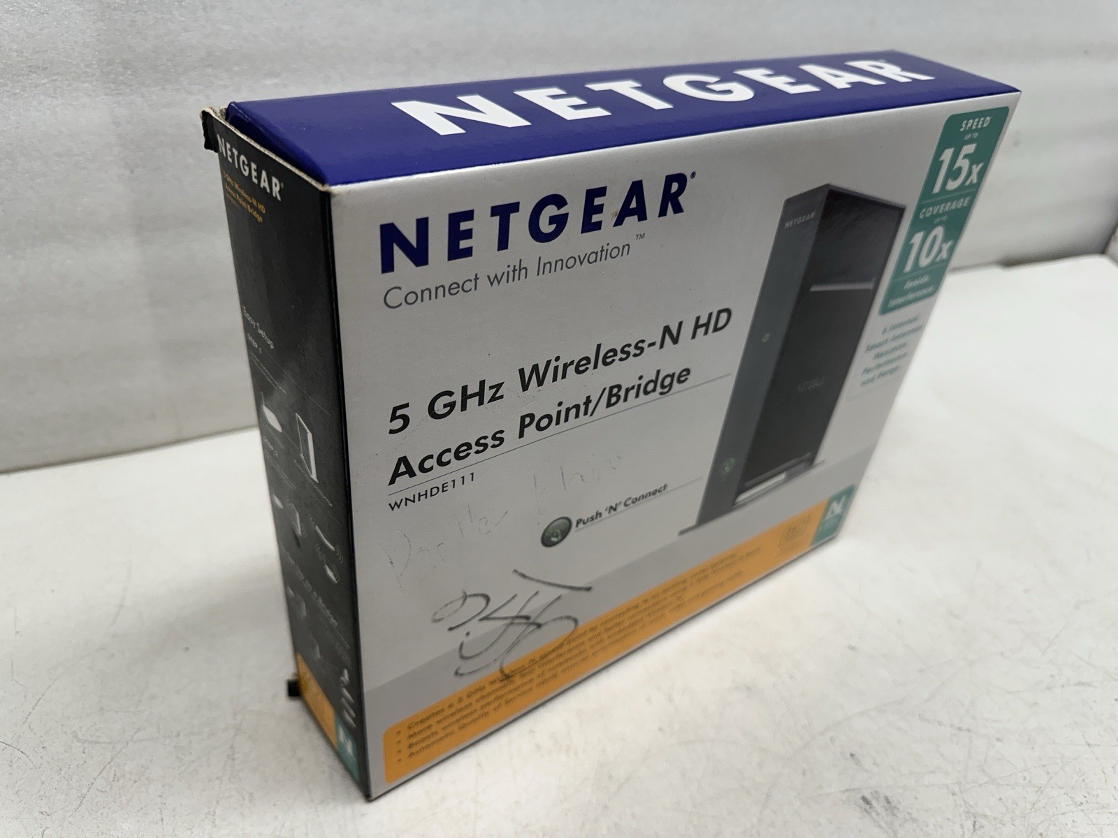 Netgear 5GHz Wireless-N   HD Access Point / Bridge Model WNHDE111