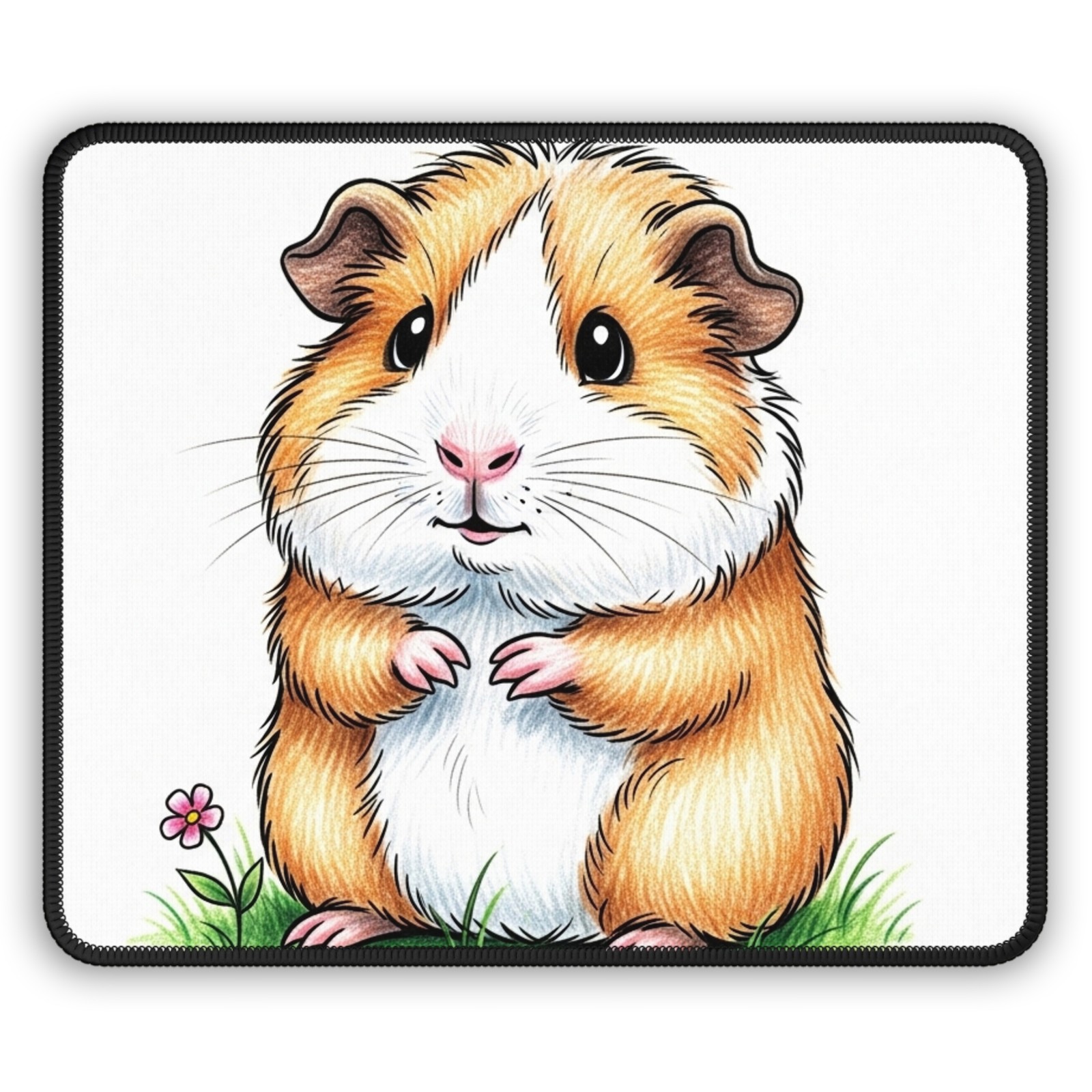 Cute Guinea Pig Gaming Mouse Pad