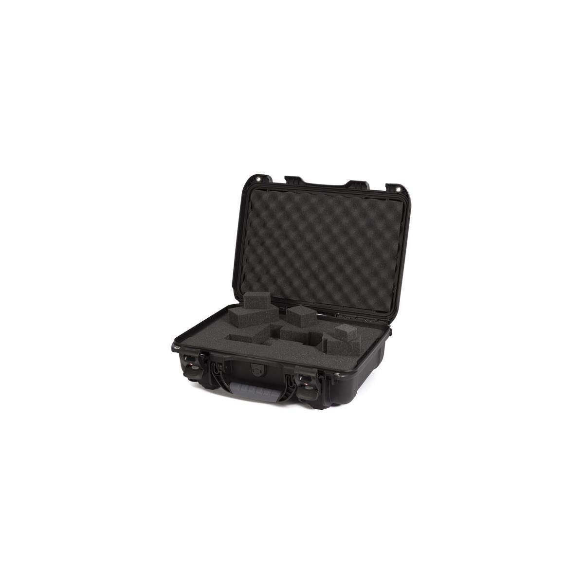 Nanuk 923 1001 Waterproof Hard Case Foam Insert & TSA Lock Latches Black Medium