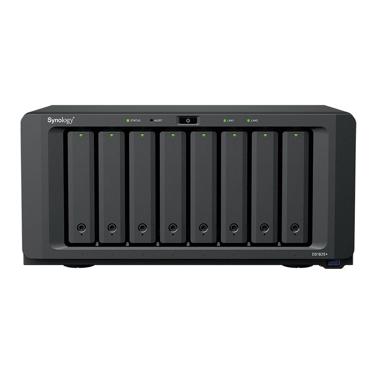 Synology DiskStation DS1825+ 8-Bay NAS Enclosure, Diskless