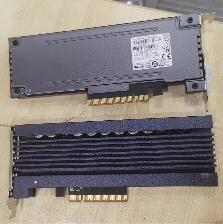 6.4TB SAMSUNG SSD PCIE PM1725b MZ-PLL6T4B MZPLL6T4HMLA-00005 GPJA3B3Q-