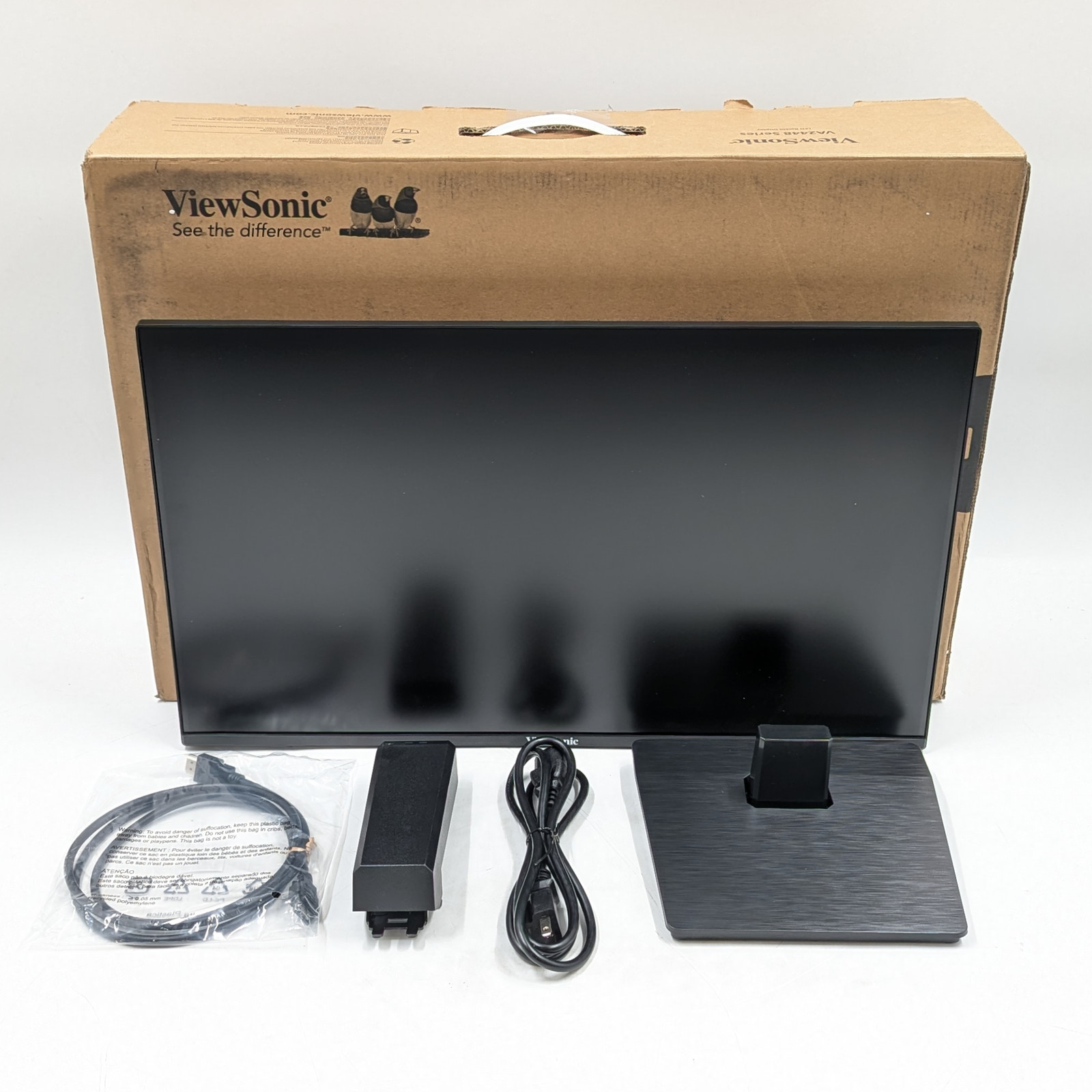 ViewSonic VA2448-MH 24" 1920 x 1080 120Hz 1ms IPS LED VA2448-MH Monitor | Black