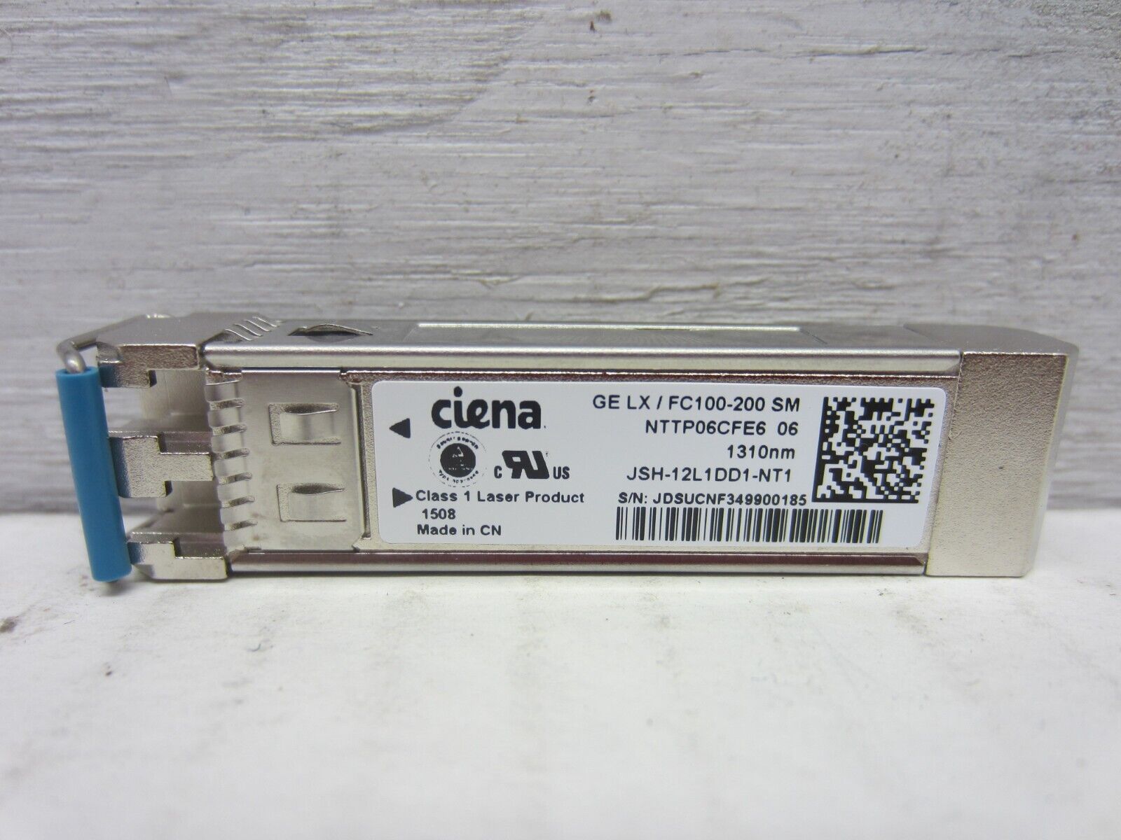 Ciena NTTP06CFE6 06 Compatible 1000BASE-LX SFP Transceiver(4 In-Stock)